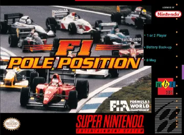 F1 Pole Position (USA) (Beta) box cover front